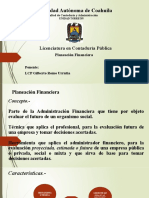 Tecnicas de Control y Planeación Financiera