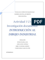 Introducción Al Dibujo Industrial Investigación Documental