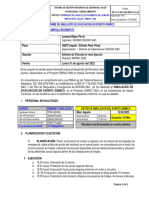 Informe de Simulacro, 15.08.2022, Design Sac.