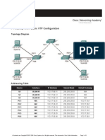 PT Activity 4.4.1: Basic VTP Configuration: Topology Diagram