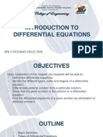 Introduction To Differential Equations