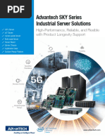 Advantech SKY Series Industrial Server Solutions: High-Performance, Reliable, and Flexible With Product Longevity Support