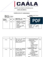 Dosificacao de Profissoes Jurídicas