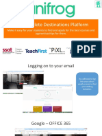 Students How To Log Into Unifrog For The First Time For The Website
