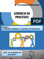 La Gestiion, Gerencia y Control de Procesos