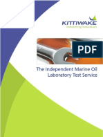 Kittiwake Oil Laboratory Analysis