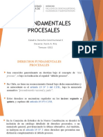 Dºs Fundamentales Procesales y Procesal Penales