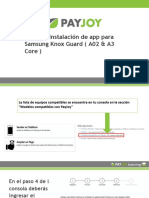 Instalación de Equipos Samsung A02,03 Core A32, A52 y A72 4