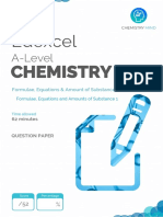 Formulae, Equations and Amounts of Substance 1 QP