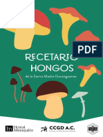 Recetario Hongos