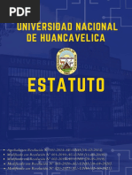 ESTATUTO - 2021, Aprobado Con Resolución #0020-2021AU-UNH