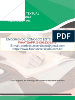 Produção Textual: Interdisciplinar Individual - Pti