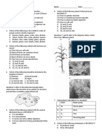 Bio Olevel MCQ 1 Classification