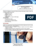 Ficha Tecnica Velcro Con Adhesivo 0200 0100 1500 Al 0200 0100 1505