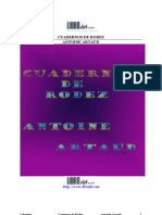 Artaud, Antonin - Cuadernos de Rodez