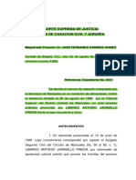 Sentencia Señor Jaramillo Contrato Viciado de Nulidad