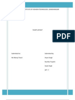 Sewing Line Layout