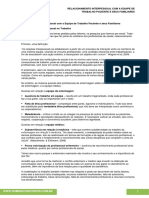 04 Relacionamento Interpessoal Com A Equipe de Trabalho Paciente e Seus Familiares