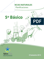 Planificaciones. 5º Básico. Derechos Esclusivos APTUS CHILE