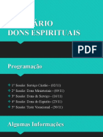 Dons Espirituais - Serviço Cristão