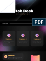 Pitch Deck Presentation