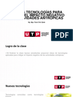 Semana 15 - Nuevas Tecnologías para Mitigar El Impacto Negativo de La Actividades Antrópicas