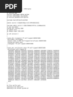 Configuration Switch Plateforme TSSR