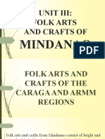 G7 UNIT 3 ARTS Lesson 1 Caraga and ARMM Regions