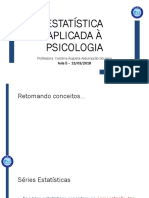 Estatística Aplicada A Psicologia