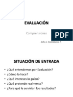 EVALUACIÓN de La ERE (Tres Sesiones)