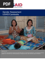 USAID Gender Assessment Cambodia