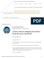 ¿Cómo Crear La Categoría de Número Fiscal de Socio Comercial - Blogs de SAP