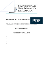 Trabajo Final Economia Sector Turismo