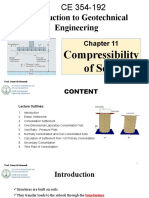 Compressibilty of Soil - CH 11