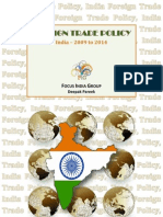 Foreign Trade Policy - India, 2009 - 2014