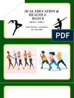 Unit 1 Dance As A Health Enhancing Activity - 1