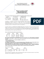 Module in Linear Algebra