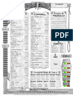 Deadlands Classic - Character Sheet FF (Adv)