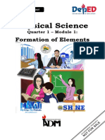 Physical Science Module 1 For Students.