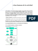 Tema 6 - La Base Humana de La Actividad Económica