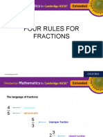 Chapter 4 Fractions