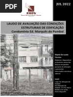 Laudo de Avaliação Estrutural Cond. Ed. Marquês Do Pombal