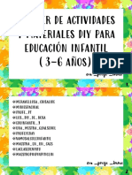 Dossier de Actividades Diy