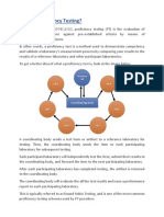 ISO 17025 Proficiency Testing