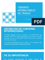 Convenios Internacionales de Trabajo