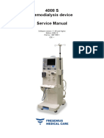 4008 S Hemodialysis Device Service Manual: Software Version: 11.40 and Higher Edition: 6/06.12 Part No.: M47 959 1