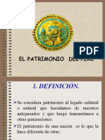 Patrimonio Cultural Del Perú