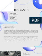 Desgaste. Diseño Mecánico 