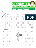 Multiplicaciones para Segundo de Primaria