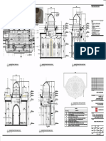 A-206-Mosque Entrance Porch Elevation